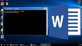 How to open Word  from Command Prompt (CMD) : Open Word form cmd