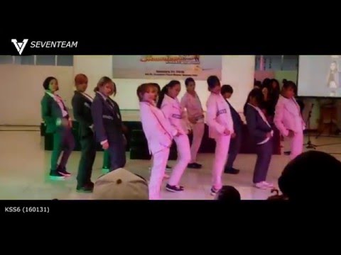 [160131] SEVENTEAM  @ KSS6 - SEVENTEEN (ROCK + MANSAE DJ VER.)