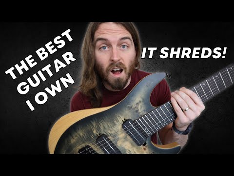 Schecter Reaper-7 Multiscale Guitar - Satin Charcoal Burst image 15