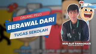 Berawal dari Tugas Sekolah, Ini Cerita Nur Alif Ramadhan yang Sukses Bangun Animasi Dalang Pelo