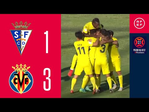 RESUMEN | San Fernando CD 1-3 Villarreal CF B | PrimeraRFEF | Jornada 1 | Grupo 2