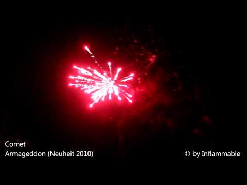 Armageddon / Thriller / Scream / Shark Attack - Comet Feuerwerk