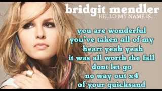 Bridgit Mendler - Quicksand (Full song HD) LYRICS + DOWNLOAD