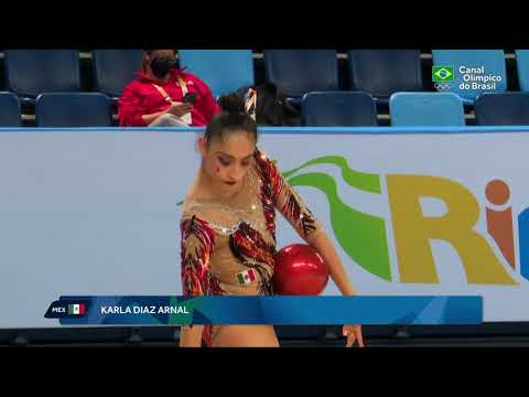 Karla Diaz (MEX) | Ball | Pan American Gymnastics Championships 2021 - 17.500