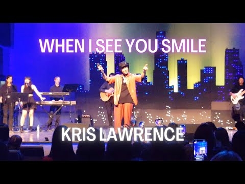 Kris Lawrence - When I See You Smile - Live Concert in Los Angeles, California