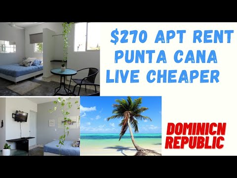 Punta Cana $270 month Rent Apt in D.R   |Cabarete |Sosua | Live for Cheaper in Dominican Republic