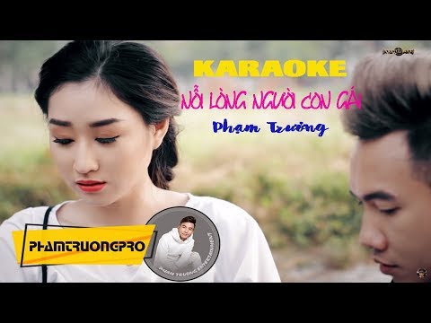 Karaoke Nỗi Lòng Người Con Gái - Phạm Trưởng (Official HD)