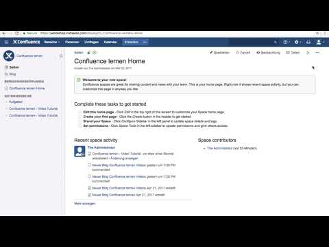 Anpassung eines PDF-Exports - Teil 2 - Atlassian Confluence lernen Video #57-2