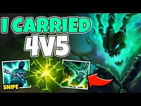 *HOOK MACHINE* CHALLENGER THRESH BEST GAME EVER! (4v5 CARRY) - League of Legends