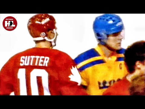 06.09.1984. Кубок Канады. (HD) Швеция - Канада | Canada Cup-84. Sweden-Canada. 09/06/1984