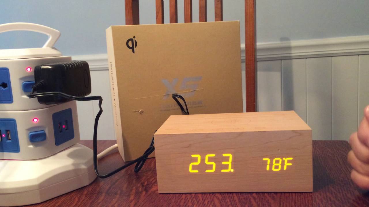 Bluetooth Speaker Multi-Function Clock and Charger