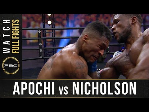 Apochi vs Nicholson FULL FIGHT: April 17, 2021 | PBC on FS1