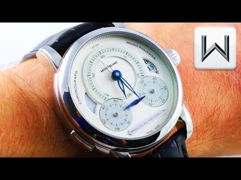 Montblanc Rieussec GMT/Chronograph 111012 Homage To Nicolas Rieussec Limited Edition Watch Review