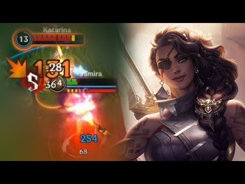 WILD RIFT NEW CHAMPION SAMIRA GAMEPLAY (BUILD & RUNES)