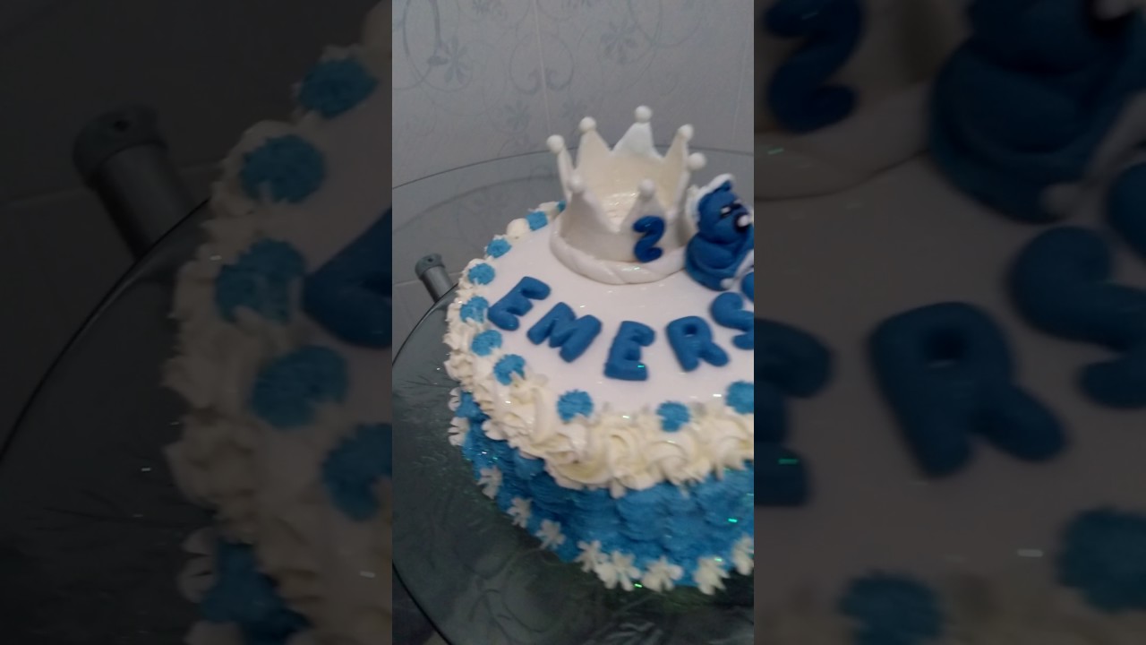 Bolo príncipe urso.