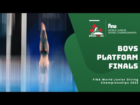Плавание LIVE | Diving | FINALS | Boys (16-18 Years old) | Platform | World Junior Championships 2022