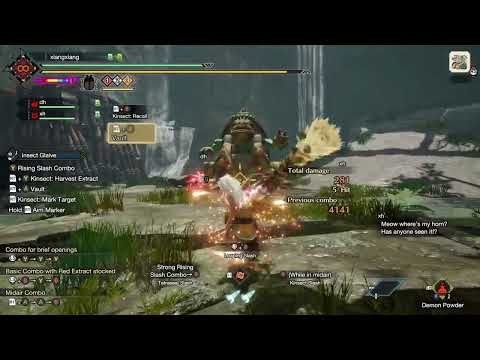 Armor set about Insect Glaive Part--Monster hunter New DLC Sunbreak