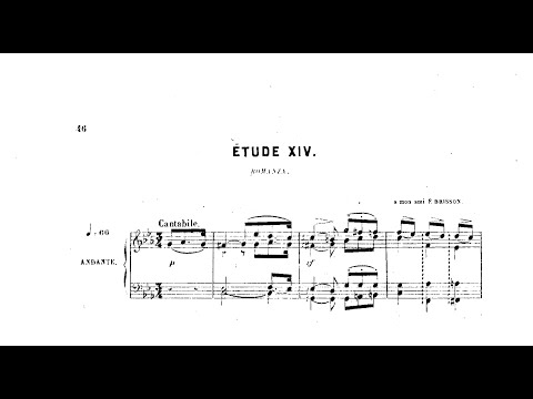 Antoine Marmontel - Romanza (from 24 Etudes Op.25/14)