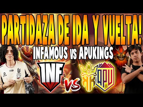 INFAMOUS vs APUKINGS [BO3] - Partidaza De Ida y Vuelta! - DPC SA WINTER TOUR 2022 DOTA 2