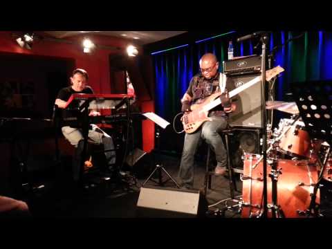 Etienne Mbappé - bassist supreme, June 5th, 2014, Jazz Club Hannover (Germany)