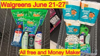 Walgreens Couponing June 21-27|| Easy deals using spend 40 get 9 booster deal. 
