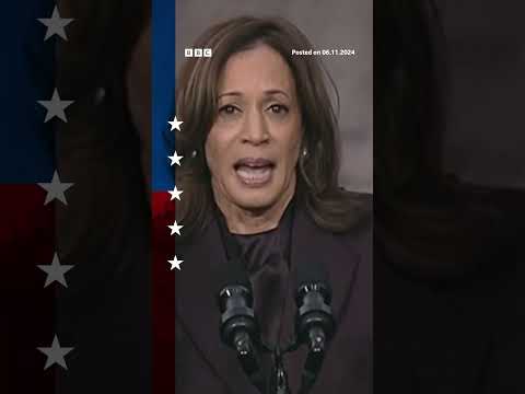 Video | Kamala Harris said 'we must accept the results of this election'. #KamalaHarris #BBCNews