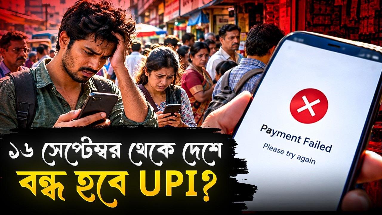 ১৬ সেপ্টেম্বর থেকে দেশে বন্ধ হবে UPI? বড়সড় নির্দেশিকা জারি RBI-এর! | RBI New Guideline About UPI