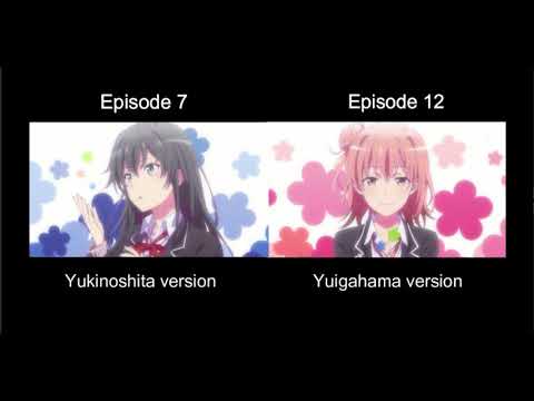 Oregairu Zoku ED - Everyday World Ballade Version (Yukino [Left] & Yui [Right])
