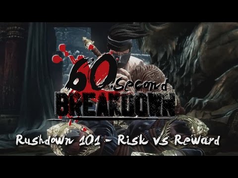 Rushdown 101 - Risk vs Reward [60 Second Breakdown: Fighting Games]