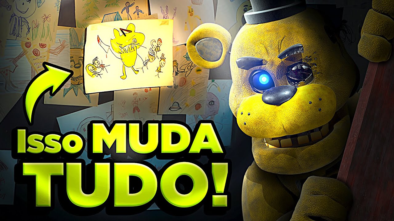 FNAF: Ele NUNCA Foi REAL! (Five Night's At Freddy's FILME)