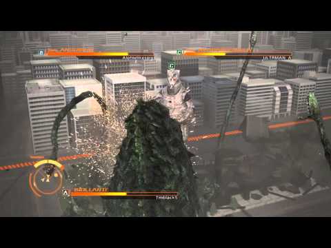 GODZILLA PS4 versus mode : Biollante vs. Anguirus vs. MechaGodzilla
