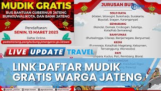 Ganjar Pranowo Umumkan Mudik Gratis bagi Warga Jateng di Jabodetabek, Ini Link Pendaftarannya