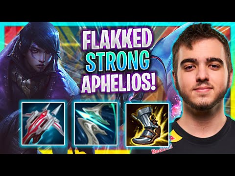 FLAKKED IS SO STRONG WITH APHELIOS! | HRTS Flakked Plays Aphelios ADC vs Lucian! | Preseason 2023