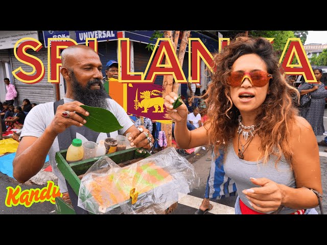 Travel vlog - SRI LANKA - Discover the MAGIC of KANDY - Esala Perahera Festival + Local Eats 🇱🇰🍛🐘