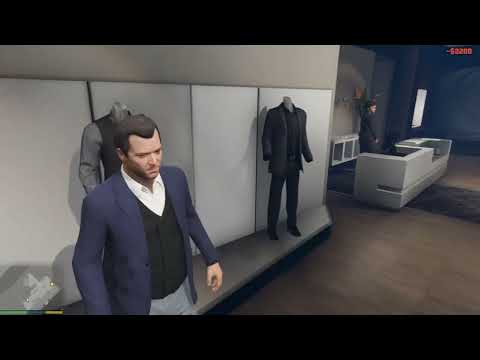 GTA v/5 #change into your tuxedo in Ponsonbys to attend the meltdown premiere# get in the limousine#