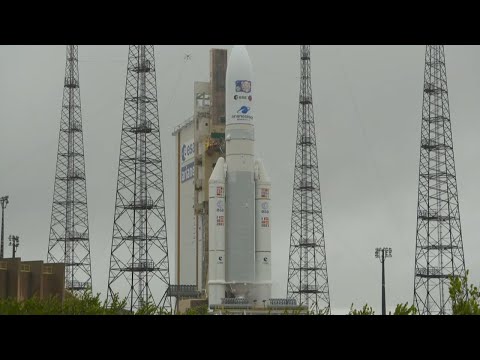 Ariane 5 aborted launch with the Juice spacecraft