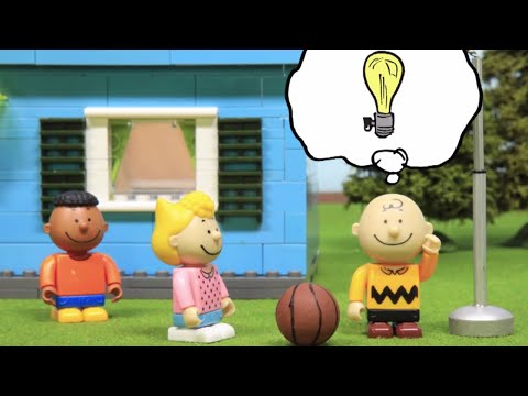 スヌーピー｜サリーシュートフープ｜ブランドニューピーナッツストップモーション｜子供のためのビデオ｜スヌーピーのおもちゃ (Snoopy | Sally Shoots Hoops | BRAND NEW Peanuts Stop Motion | Videos For Kids | Snoopy Toys)