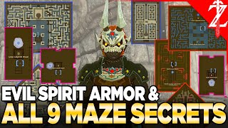 Beat all 9 Labyrinths for the Evil Spirit Armor Set in Tears of the Kingdom - Locations &amp; Set Bonus