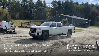 2017 GMC Sierra 3500 Extra Cab Pickup Truck - Up For Auction