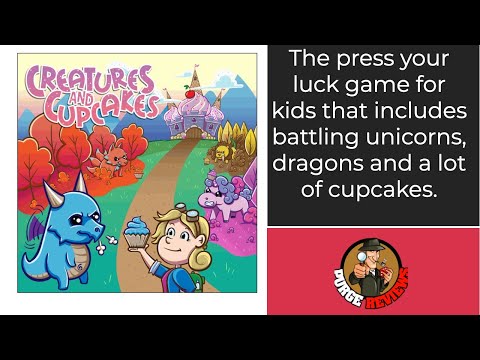 The Purge: # 2629 Creatures and Cupcakes: Who else wants their children to press their luck to feed their pet dragons and unicorns?  I do!