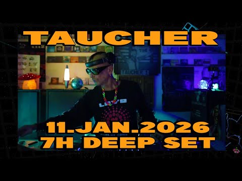 taucher adult-music on twitch 11.jan.2026 fantastic deep set