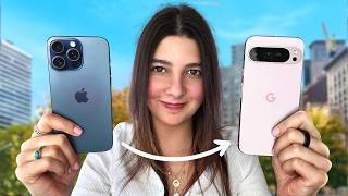 I switched to the Google Pixel 9 Pro from the Apple iPhone 15 Pro!