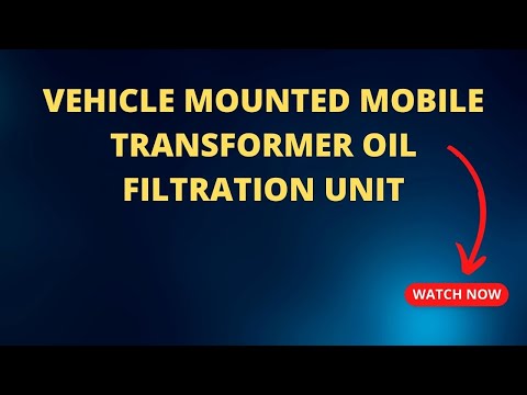 Ms three phase portable transformer oil centrifugal filtrati...