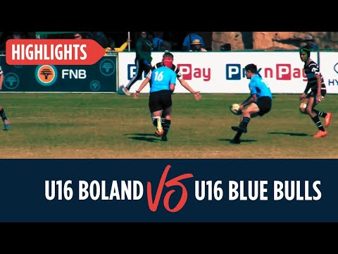 Rugby - U16 Boland vs U16 Blue Bulls - FNB Grant Khomo Week - 30 June 2025