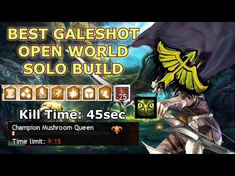 Guild Wars 2 : Best Galeshot Open World Solo Build