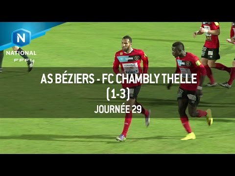 J29 - AS Béziers - FC Chambly (1-3), le résumé