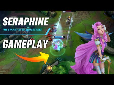 Classic Seraphine Gameplay - League of Legends WILD RIFT Gameplay