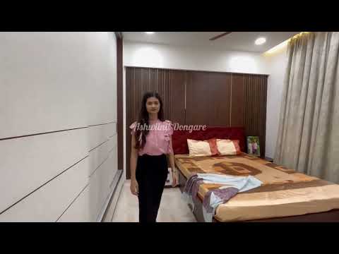 3BHK Interiors at Ganga Ishanya, Bibewadi,Pune | InteriorbyAshwiiniiDongare