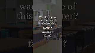 Create Calm in Your Classroom