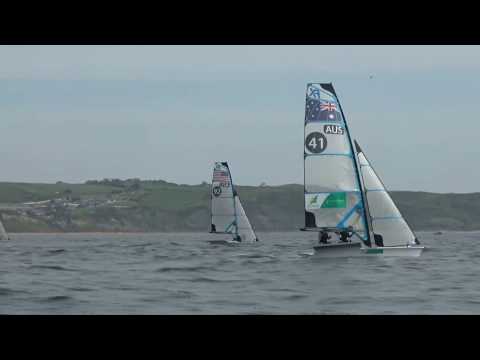 49er Sailing -  Gold Fleet Day 1 – 2019 Volvo European Championship